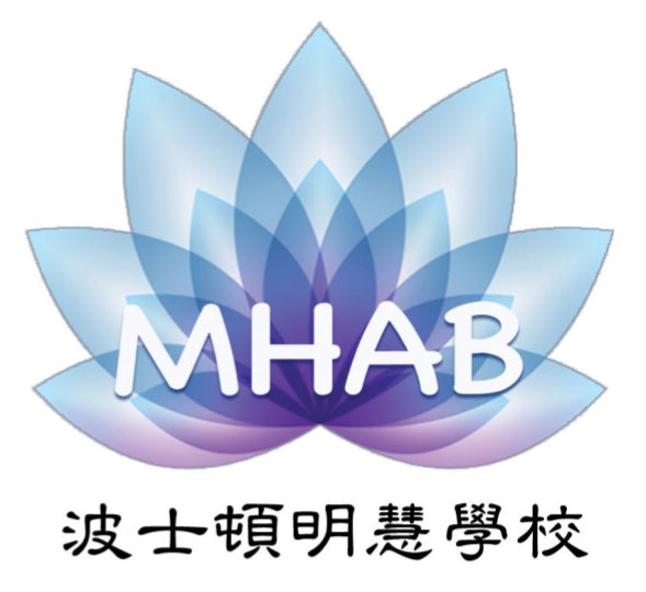 Minghui Academy Boston logo in English and Chinese